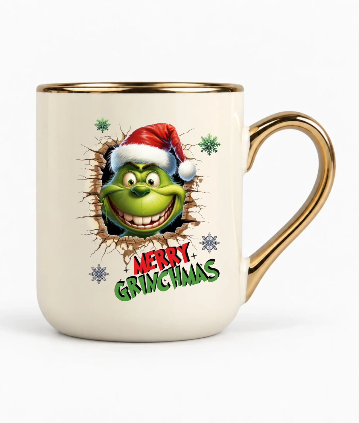 Kubek elegant świąteczny - Grinch - Merry Grinchmas BN113