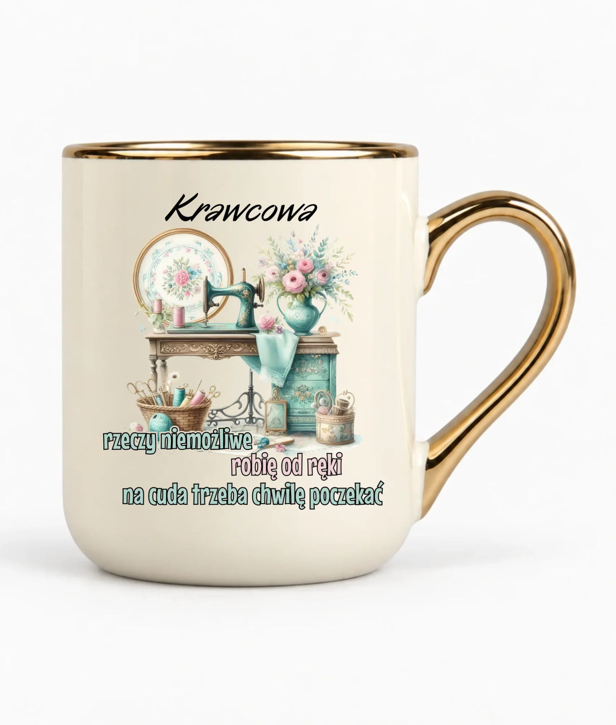 Kubek elegant szyciowy dla krawcowej - Rzeczy niemożliwe HS35