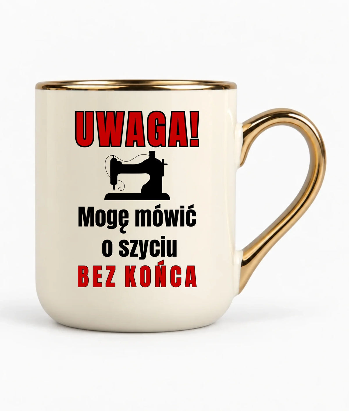Kubek elegant szyciowy dla krawcowej - Mówić o szyciu bez końca HS19