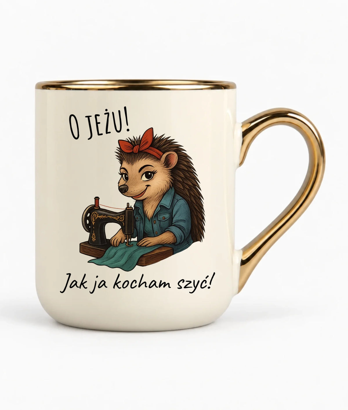 Kubek elegant szyciowy dla krawcowej - O JEŻU! Jak ja kocham szyć! HS09