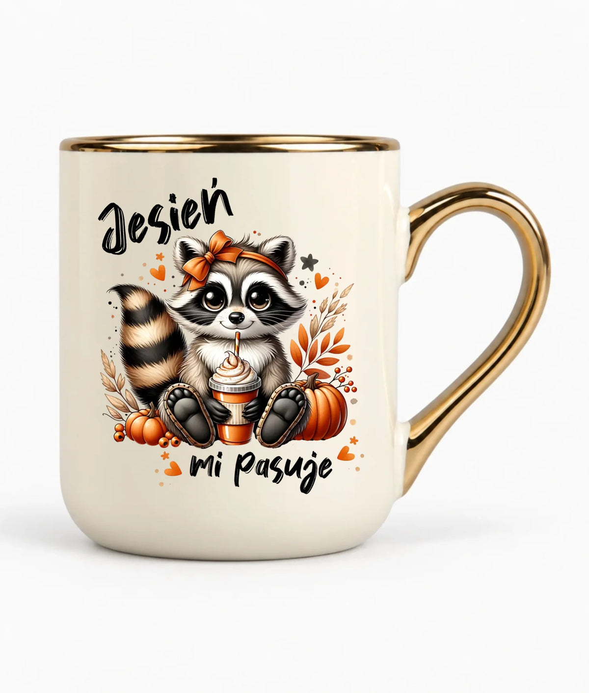 Kubek elegant jesienny - Jesień mi pasuje JS25