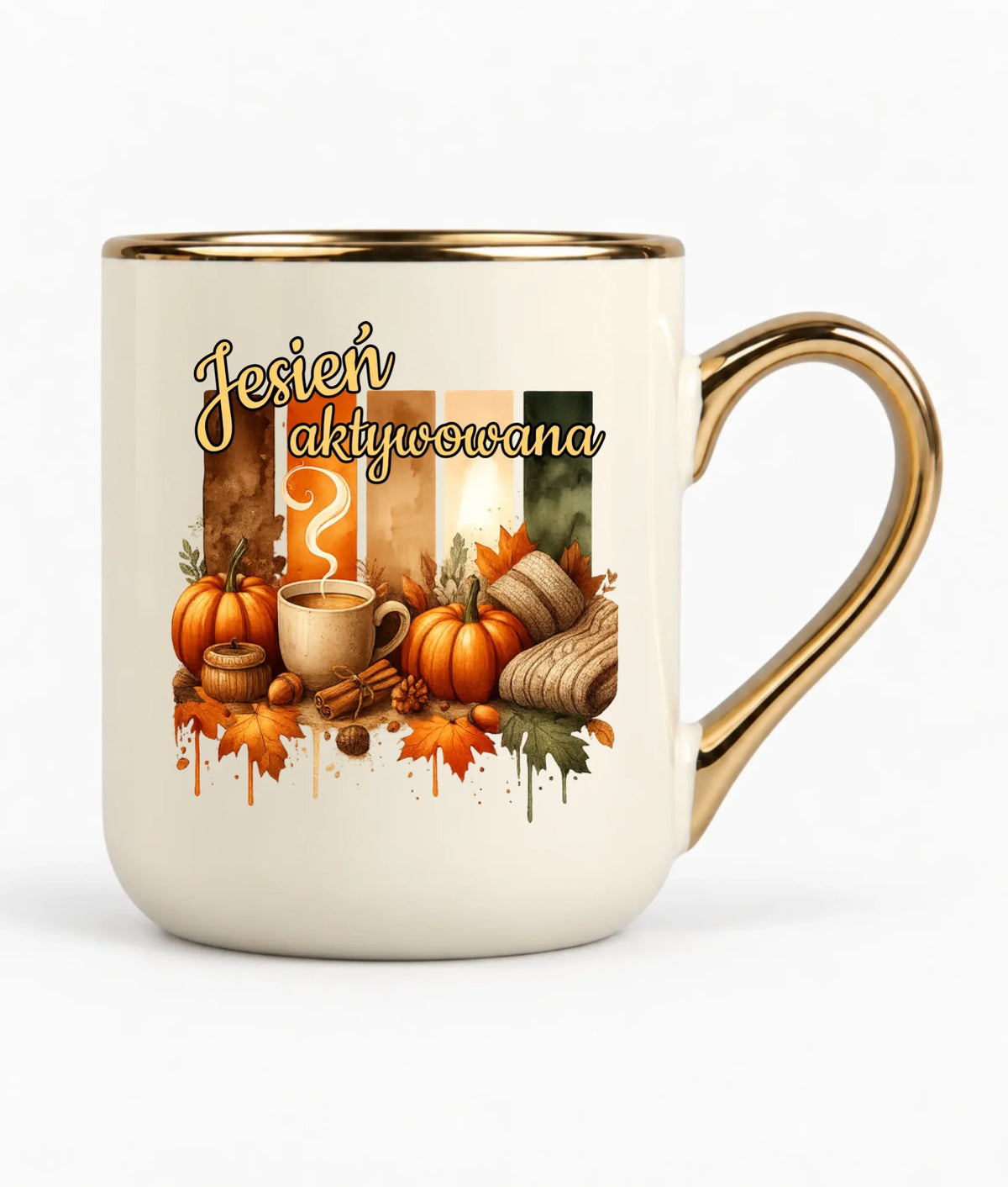 Kubek elegant jesienny - Jesień aktywowana JS26