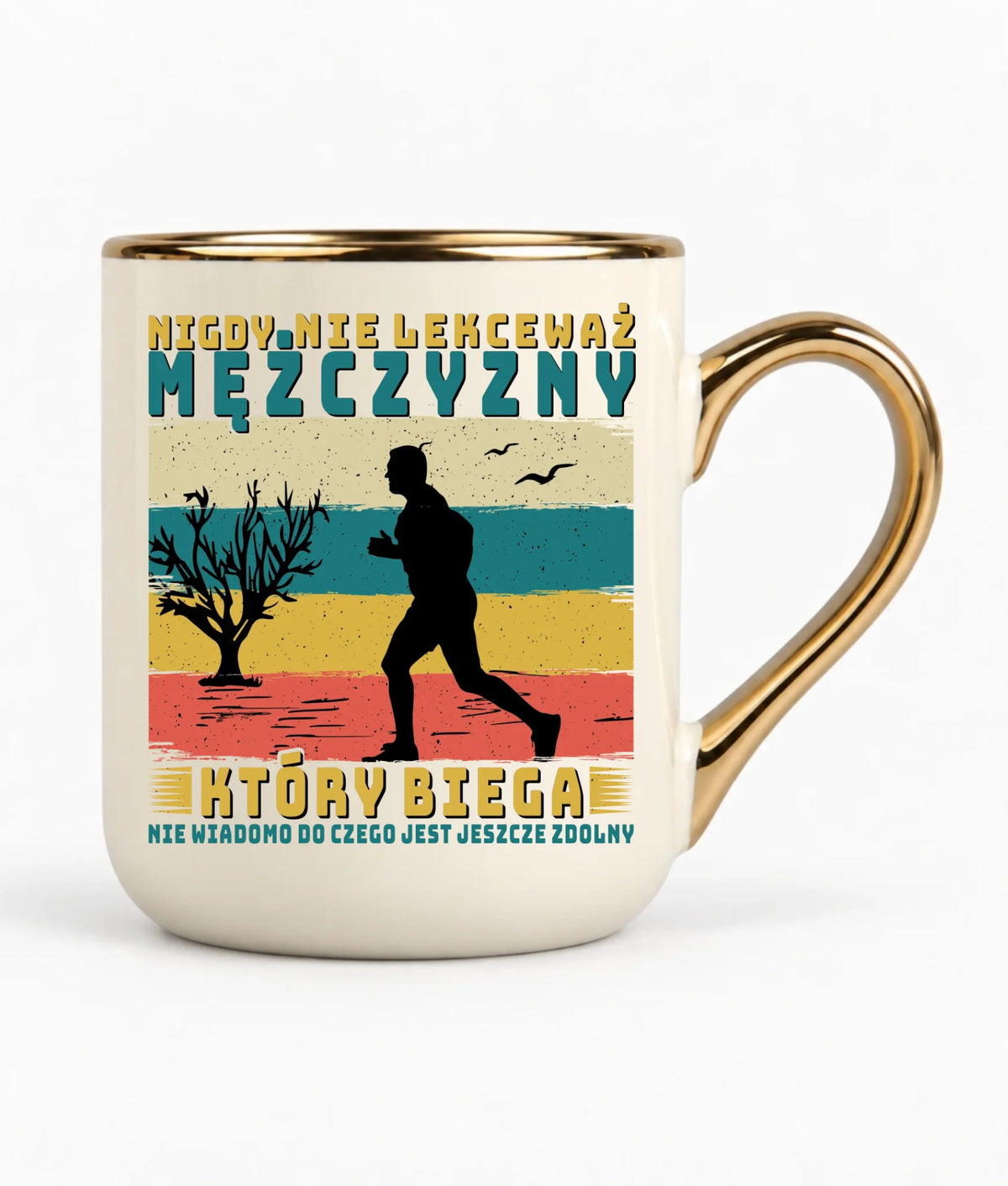 Kubek elegant dla biegacza - Nigdy nie lekceważ HB03