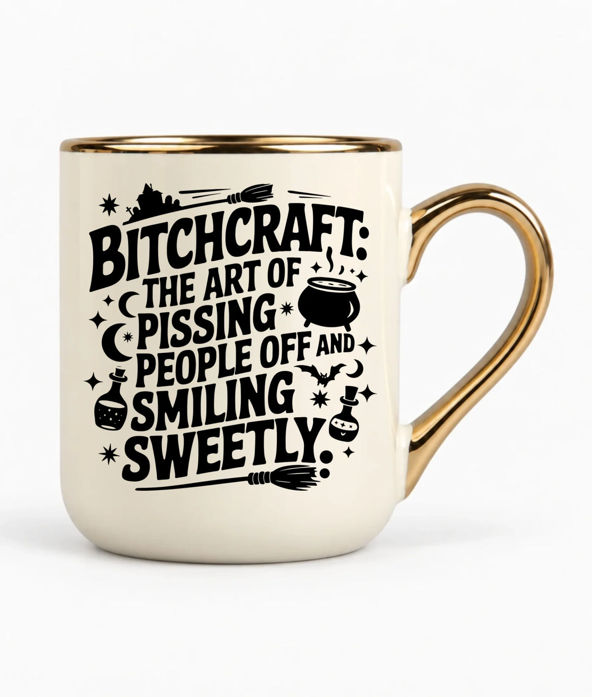 Kubek elegant na Halloween - Bitchcraft HL25