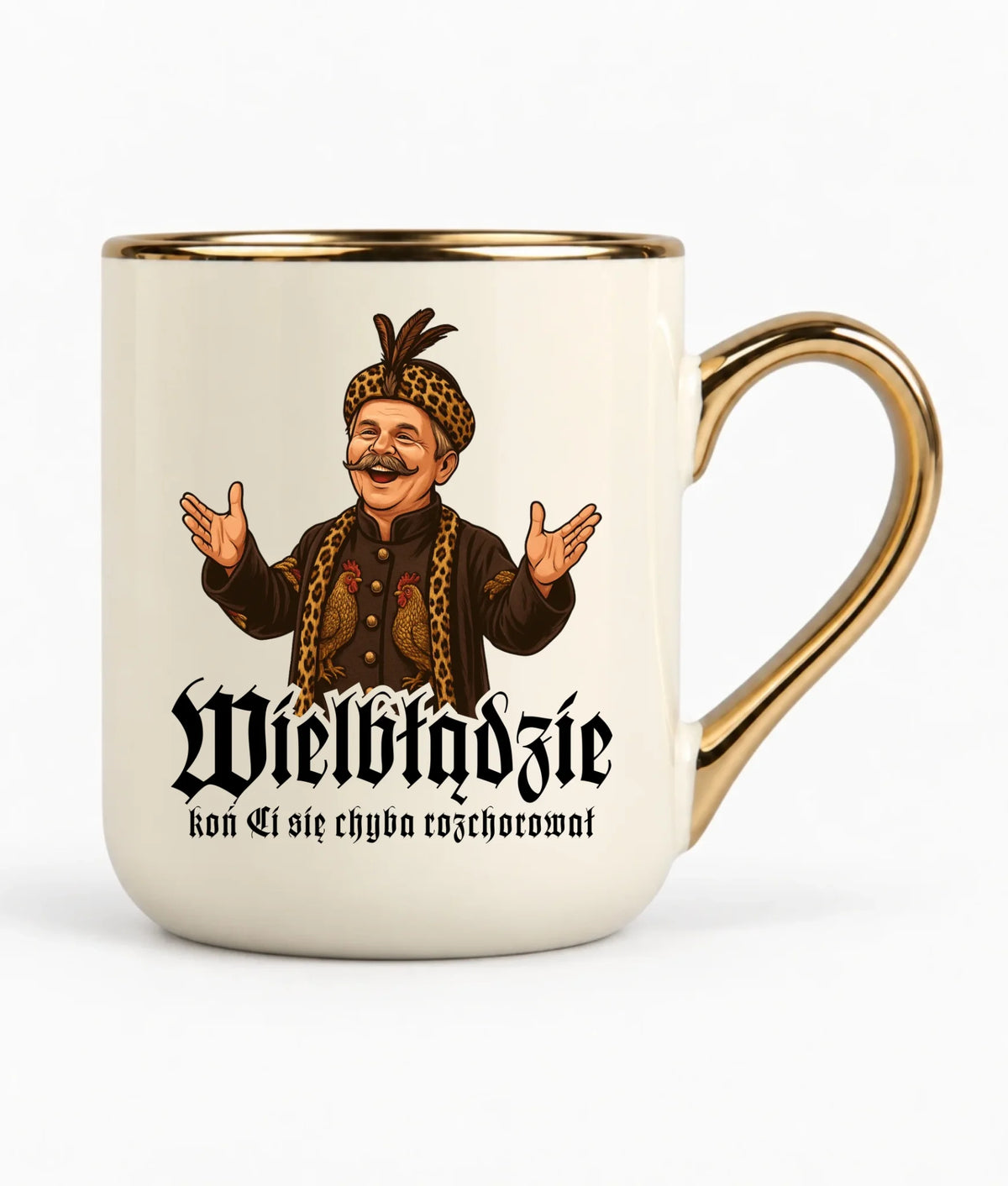 Kubek elegant - Wielbłądzie, koń Ci się chyba rozchorował - dla fanów serialu 1670 H61