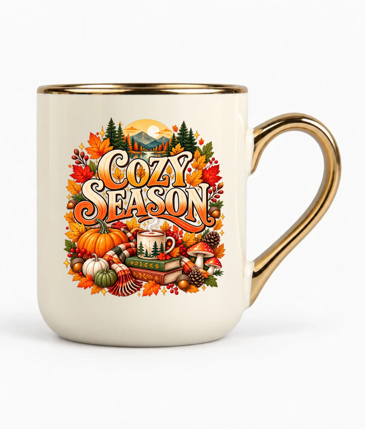 Kubek elegant jesienny - Cozy Season