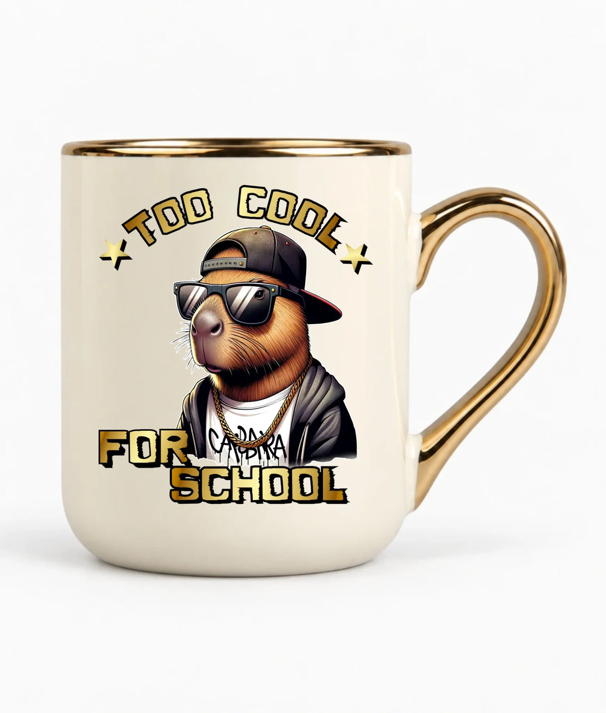 Kubek elegant z kapibarą do szkoły Too cool SZ06