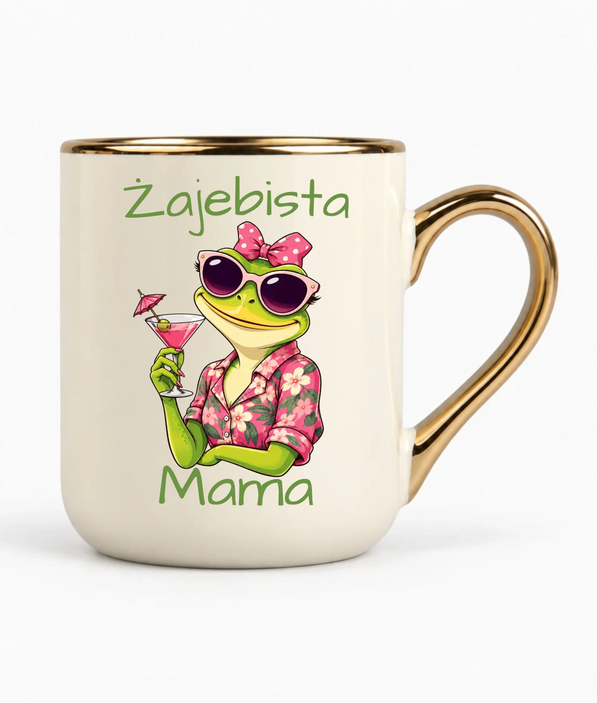 Kubek elegant dla mamy - Żajebista Mama DM47