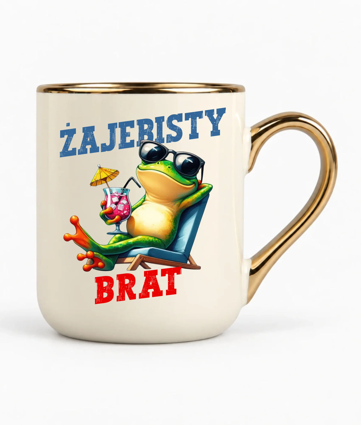 Kubek elegant dla brata - Żajebisty Brat DB01