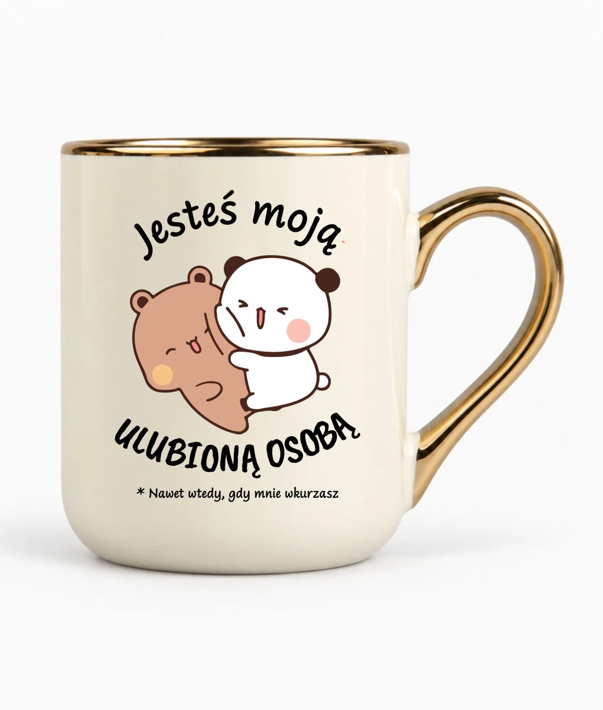 Kubek elegant dla par - Jesteś moją ulubioną osobą W69
