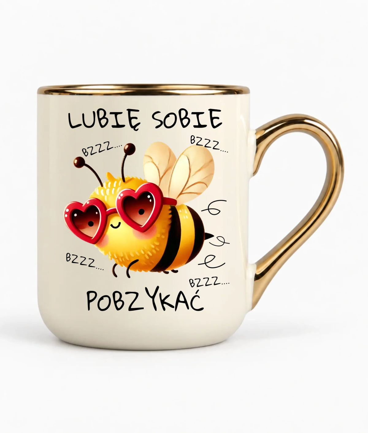 Kubek elegant - Lubię sobie pobzykać W51