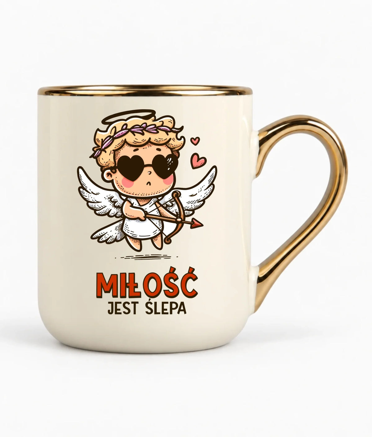 Kubek elegant - Miłość jest ślepa W48