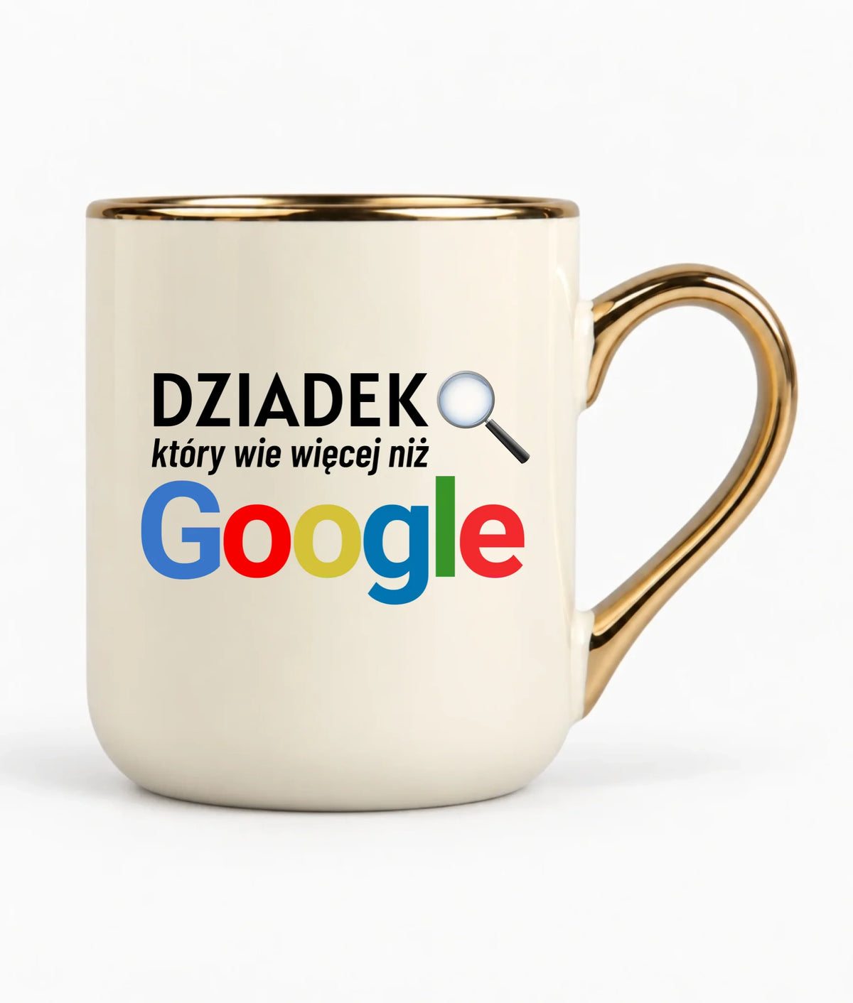 Kubek elegant dla dziadka - Dziadek który wie więcej niż google D44