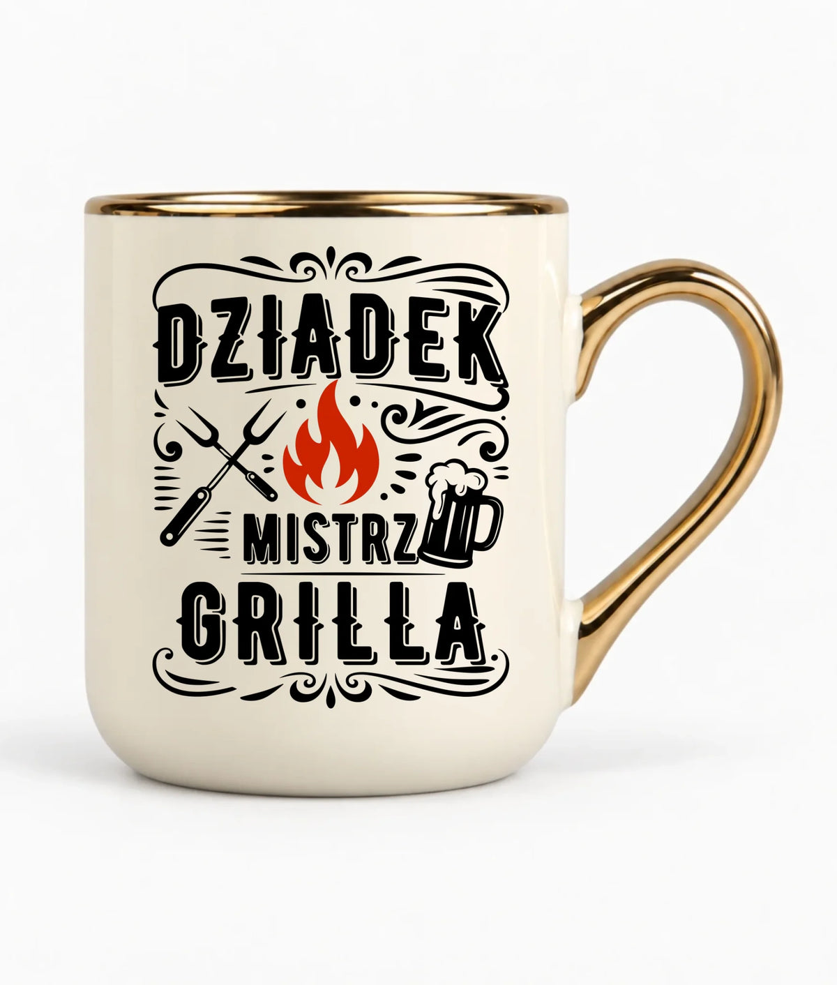 Kubek elegant dla dziadka - Dziadek mistrz grilla D33