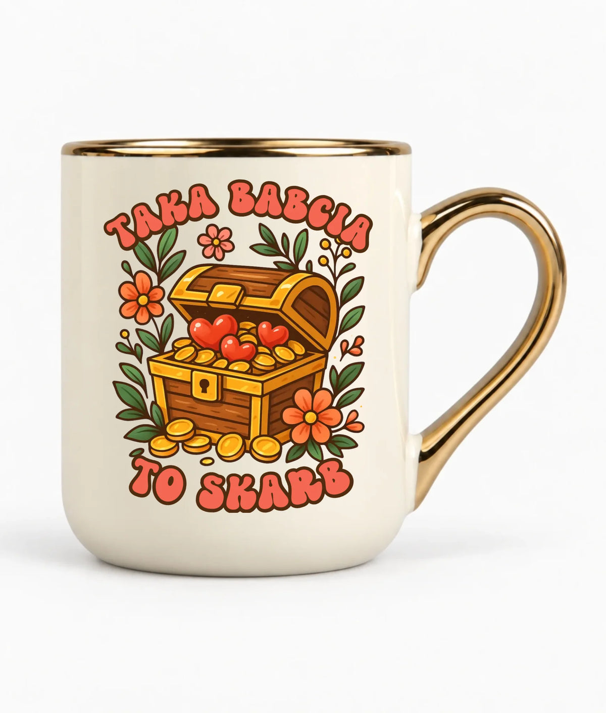 Kubek elegant dla babci - Taka Babcia to skarb B19