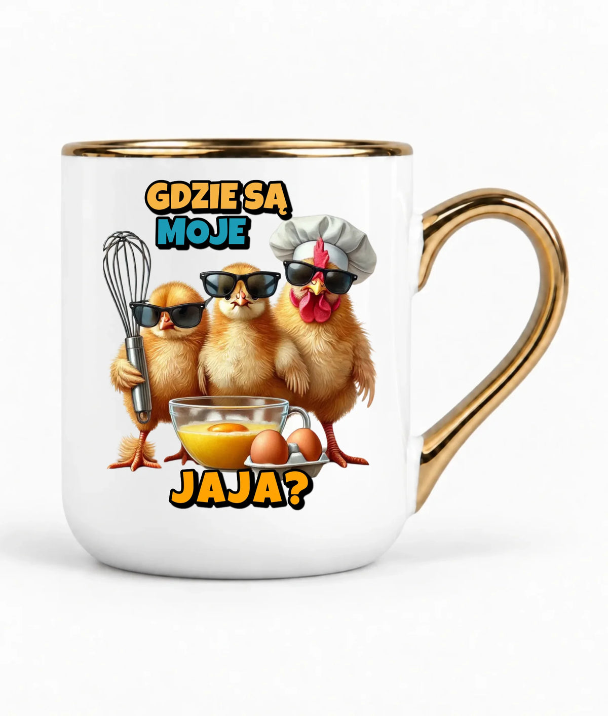 Gdzie są moje jaja? | Kubek elegant na Wielkanoc WN27
