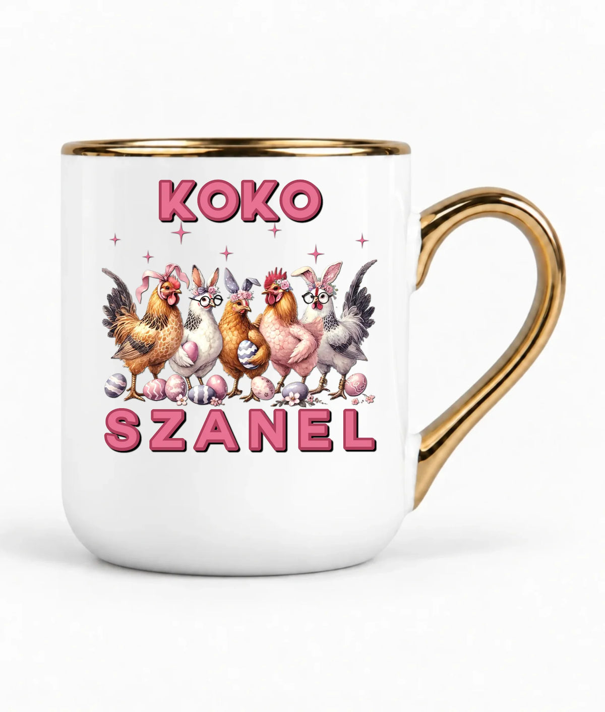Koko Szanel | Kubek elegant prezent na Wielkanoc WN23