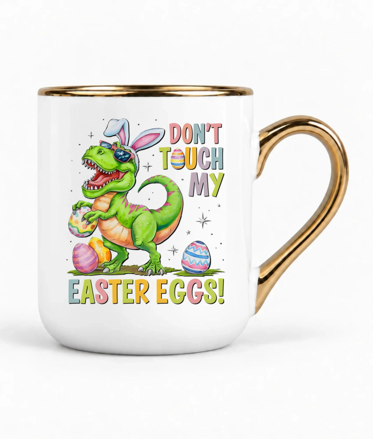 Don't touch my easter eggs | Kubek elegant na Wielkanoc WN34