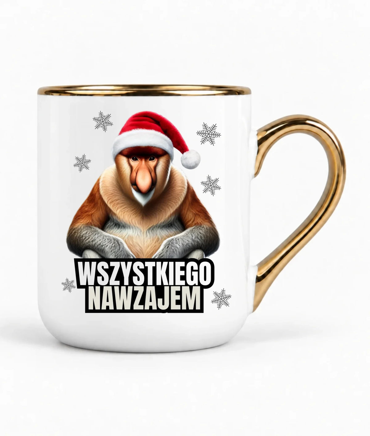 Kubek elegant świąteczny - Janusz Nosacz - Nawzajem BN110