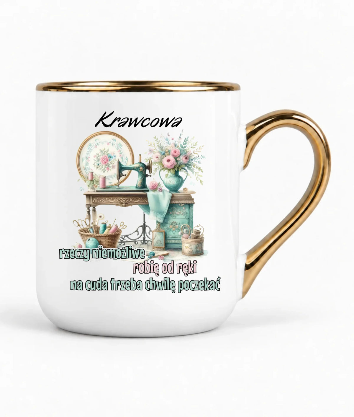 Kubek elegant szyciowy dla krawcowej - Rzeczy niemożliwe HS35