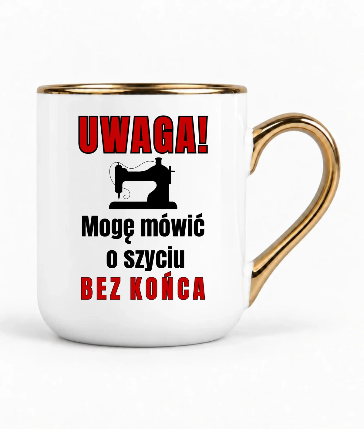 Kubek elegant szyciowy dla krawcowej - Mówić o szyciu bez końca HS19