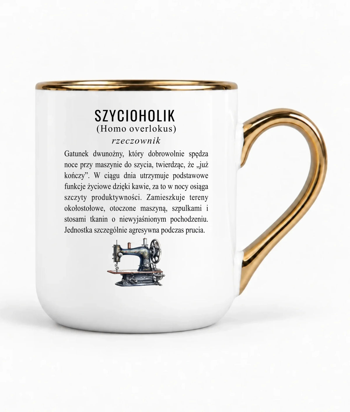 Kubek elegant szyciowy dla krawcowej - Szycioholik definicja HS10