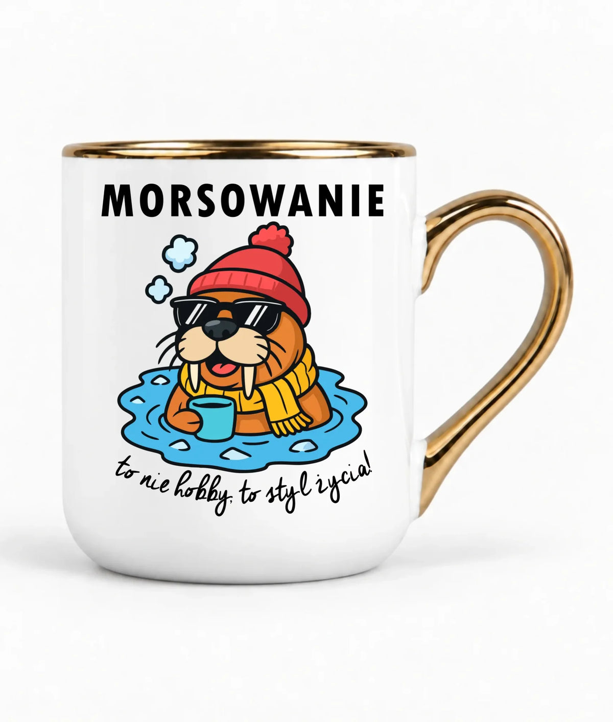 Kubek elegant - prezent dla morsa - Morsowanie to styl życia HM10