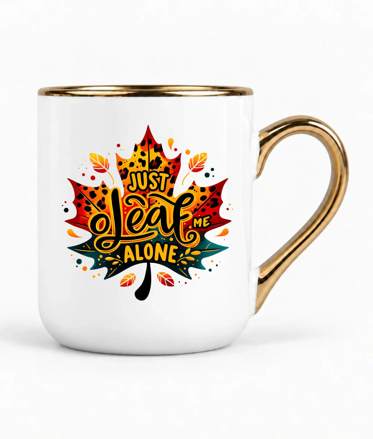Kubek elegant jesienny - Just leaf me alone JS22