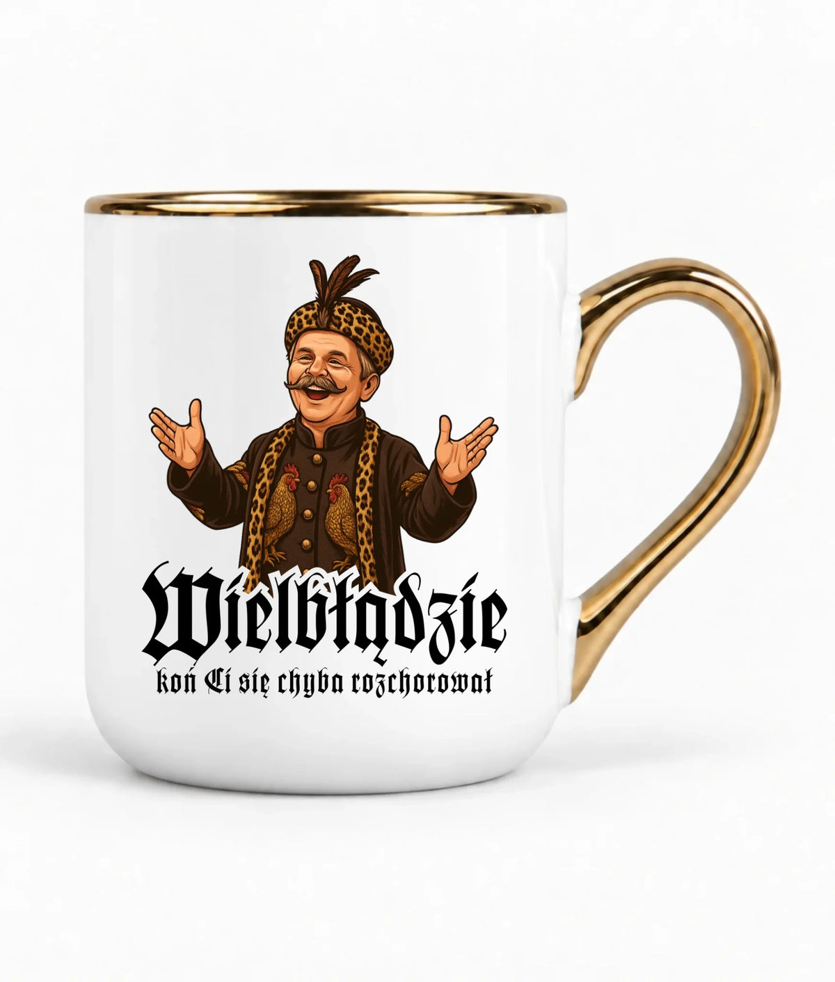 Kubek elegant - Wielbłądzie, koń Ci się chyba rozchorował - dla fanów serialu 1670 H61