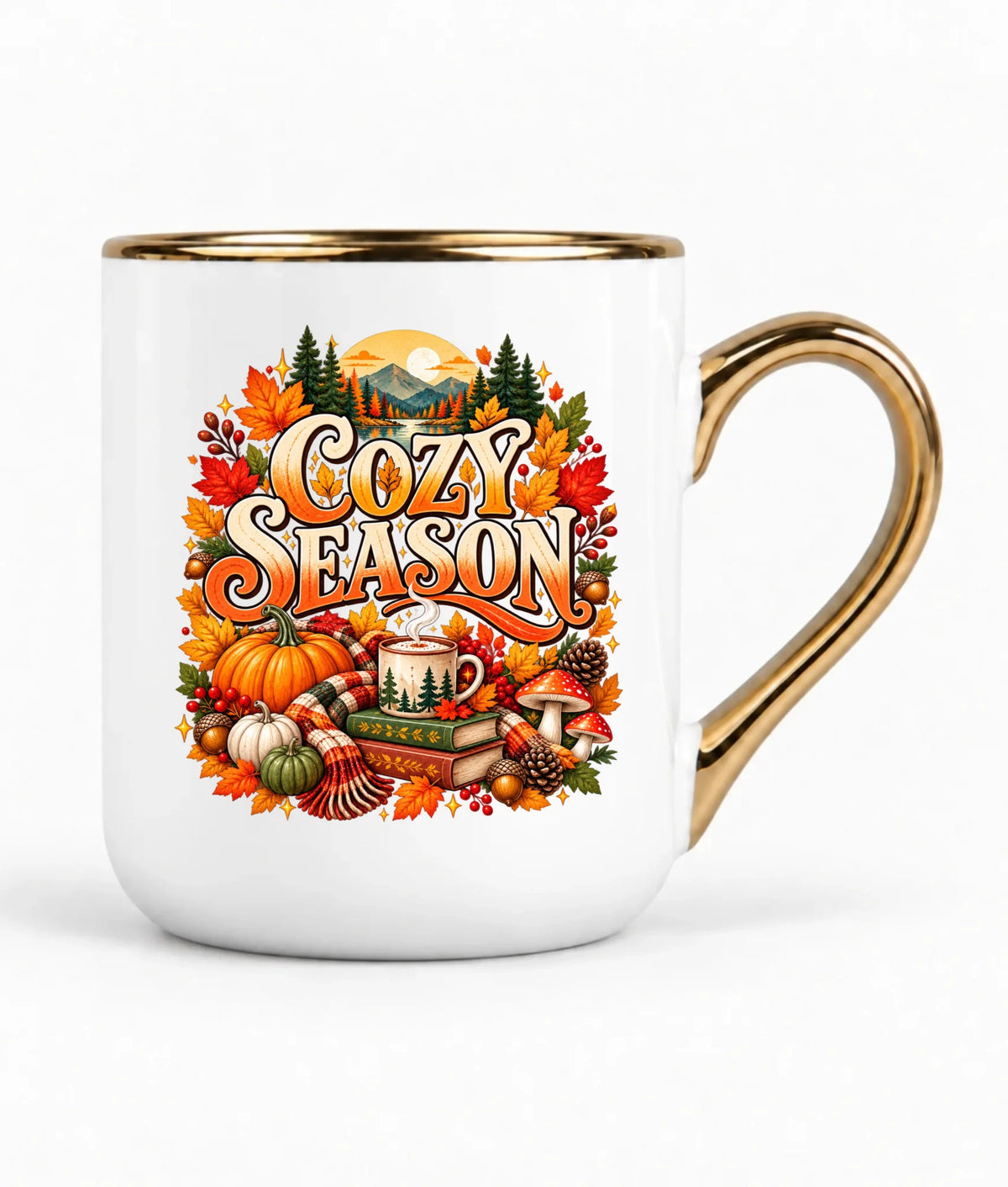 Kubek elegant jesienny - Cozy Season