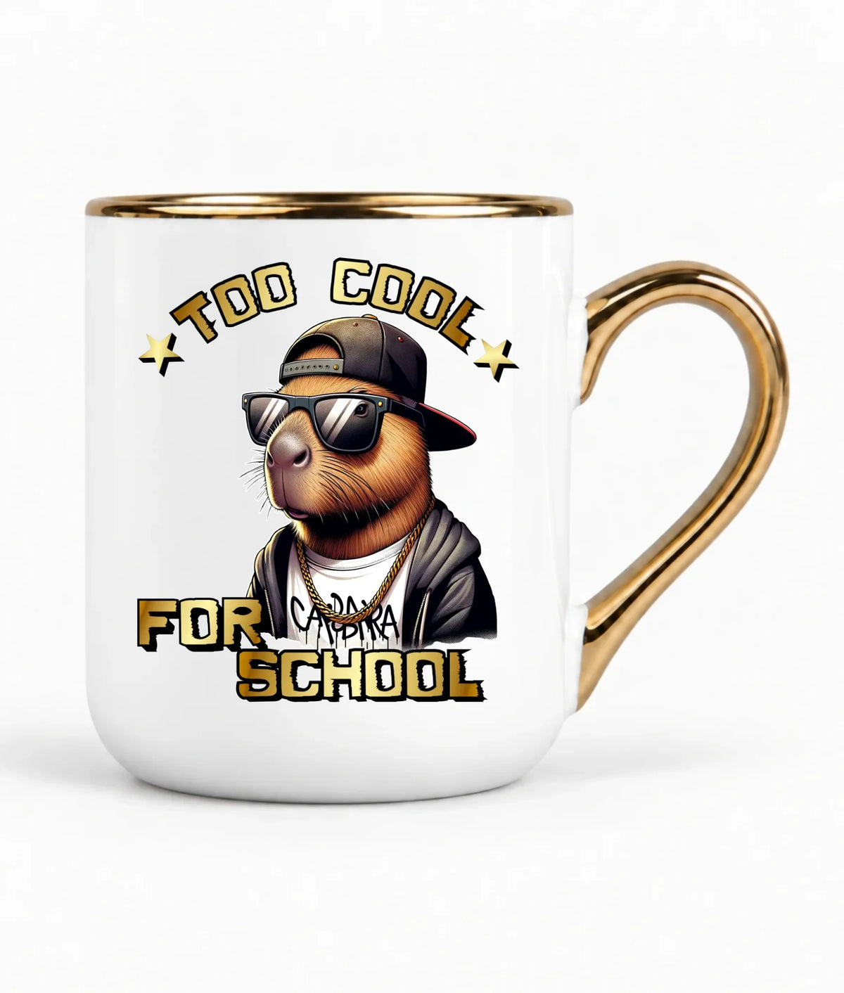 Kubek elegant z kapibarą do szkoły Too cool SZ06