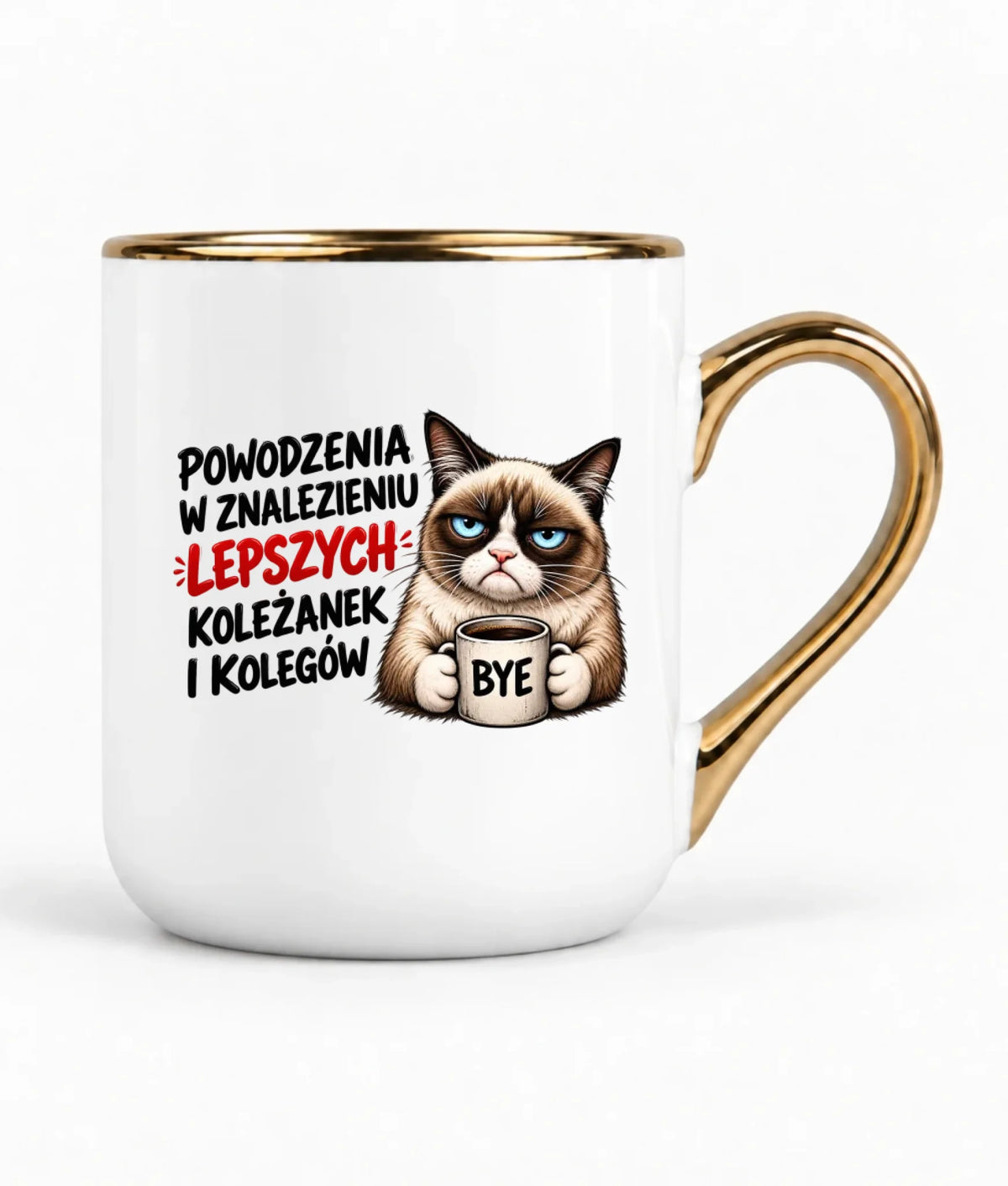 Kubek elegant na odejście z pracy - Lepszych koleżanek i kolegów