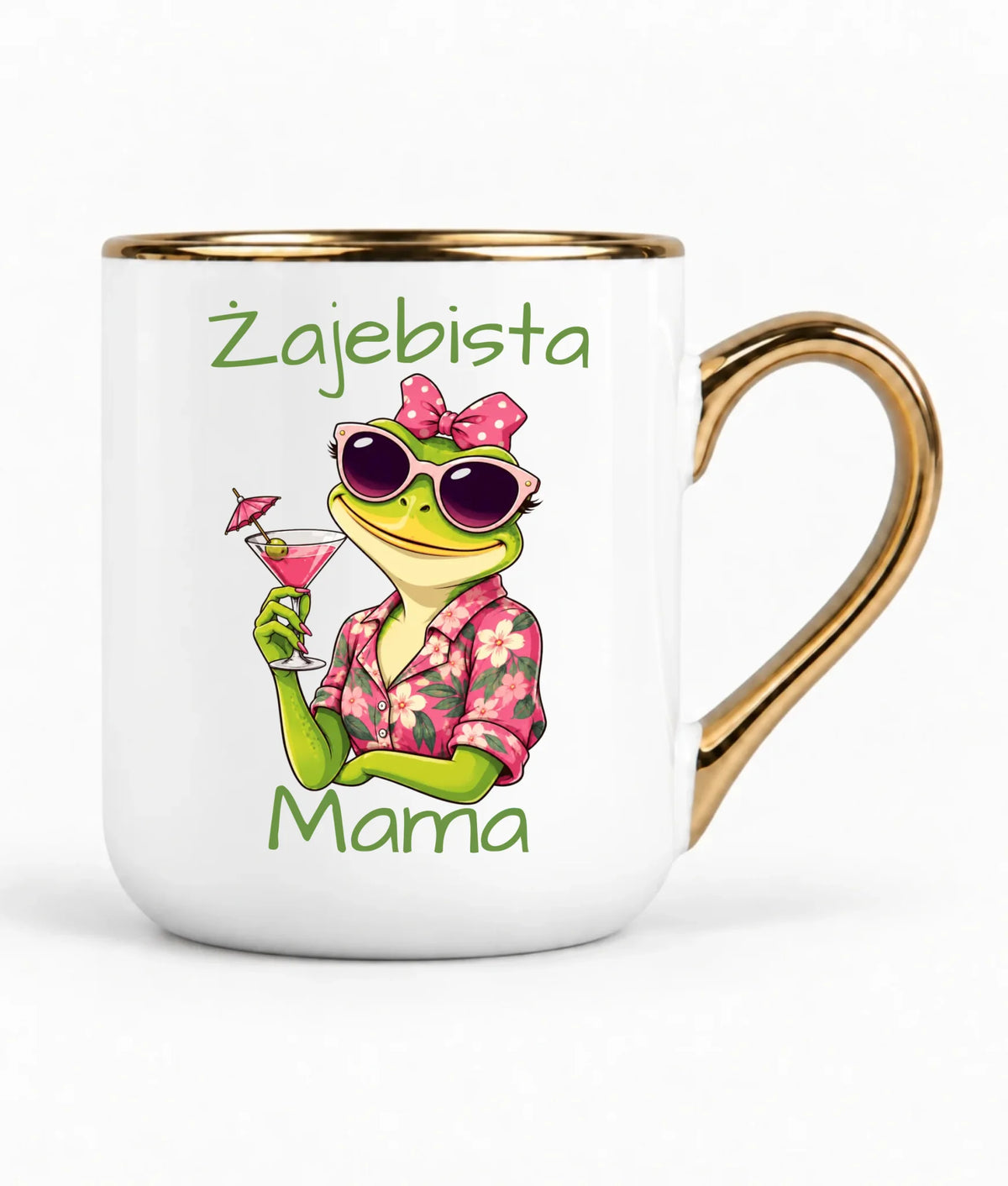 Kubek elegant dla mamy - Żajebista Mama DM47