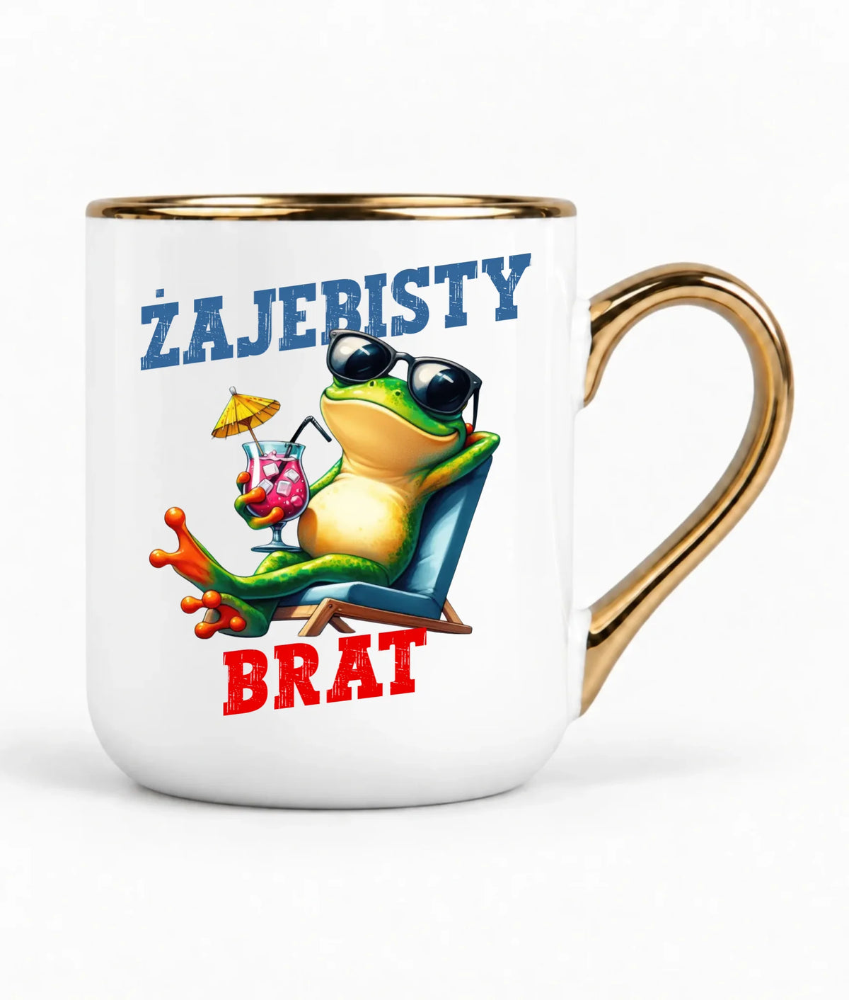 Kubek elegant dla brata - Żajebisty Brat DB01