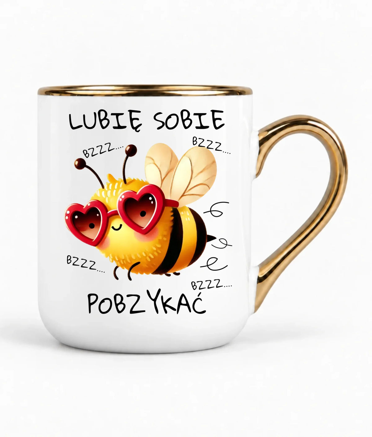 Kubek elegant - Lubię sobie pobzykać W51