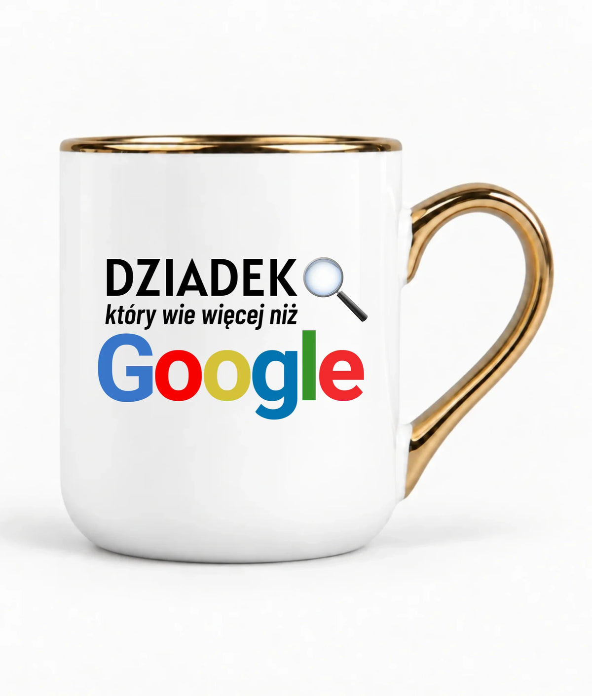 Kubek elegant dla dziadka - Dziadek który wie więcej niż google D44