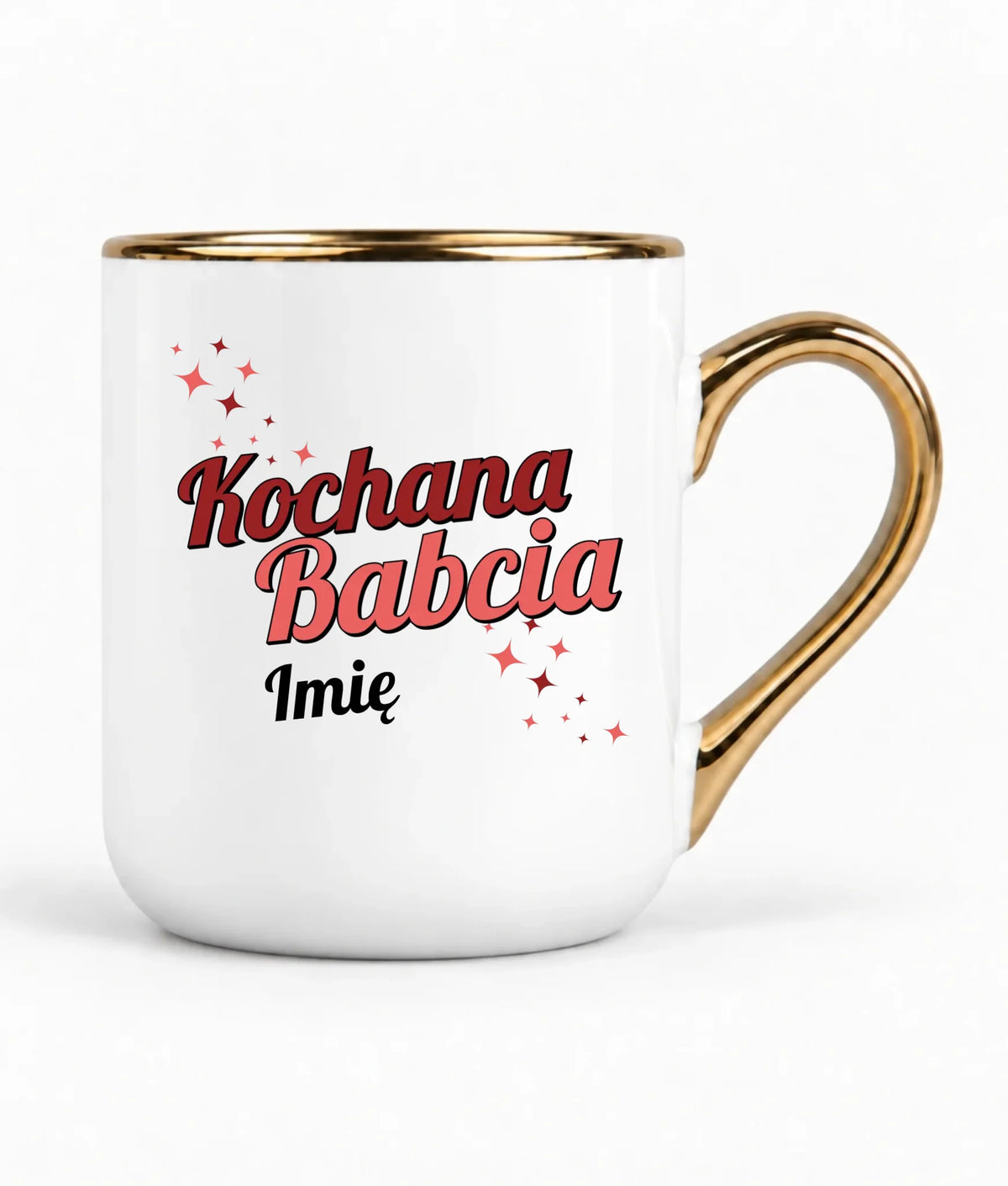 Kubek elegant dla babci - Kochana Babcia - personalizowany B05