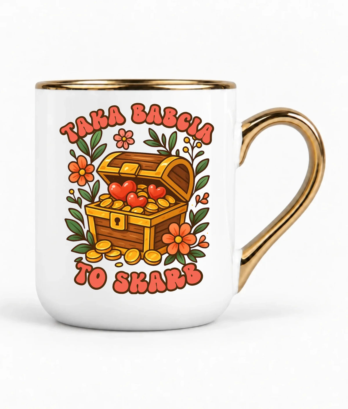 Kubek elegant dla babci - Taka Babcia to skarb B19