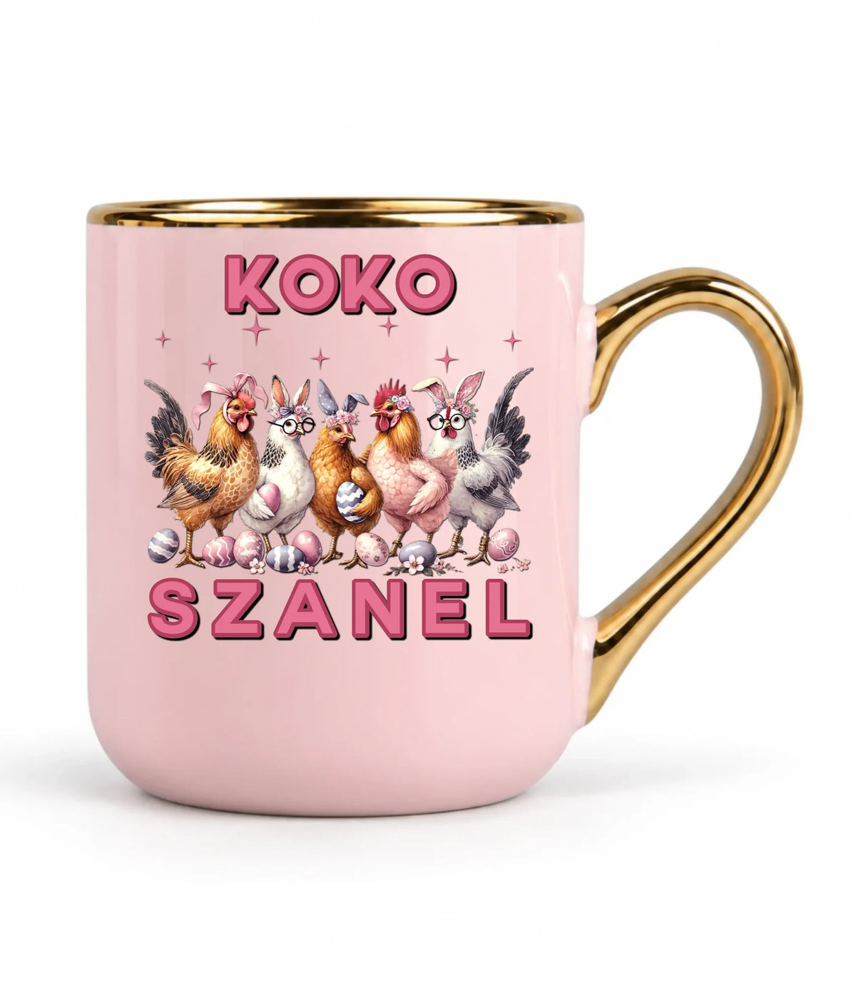 Koko Szanel | Kubek elegant prezent na Wielkanoc WN23