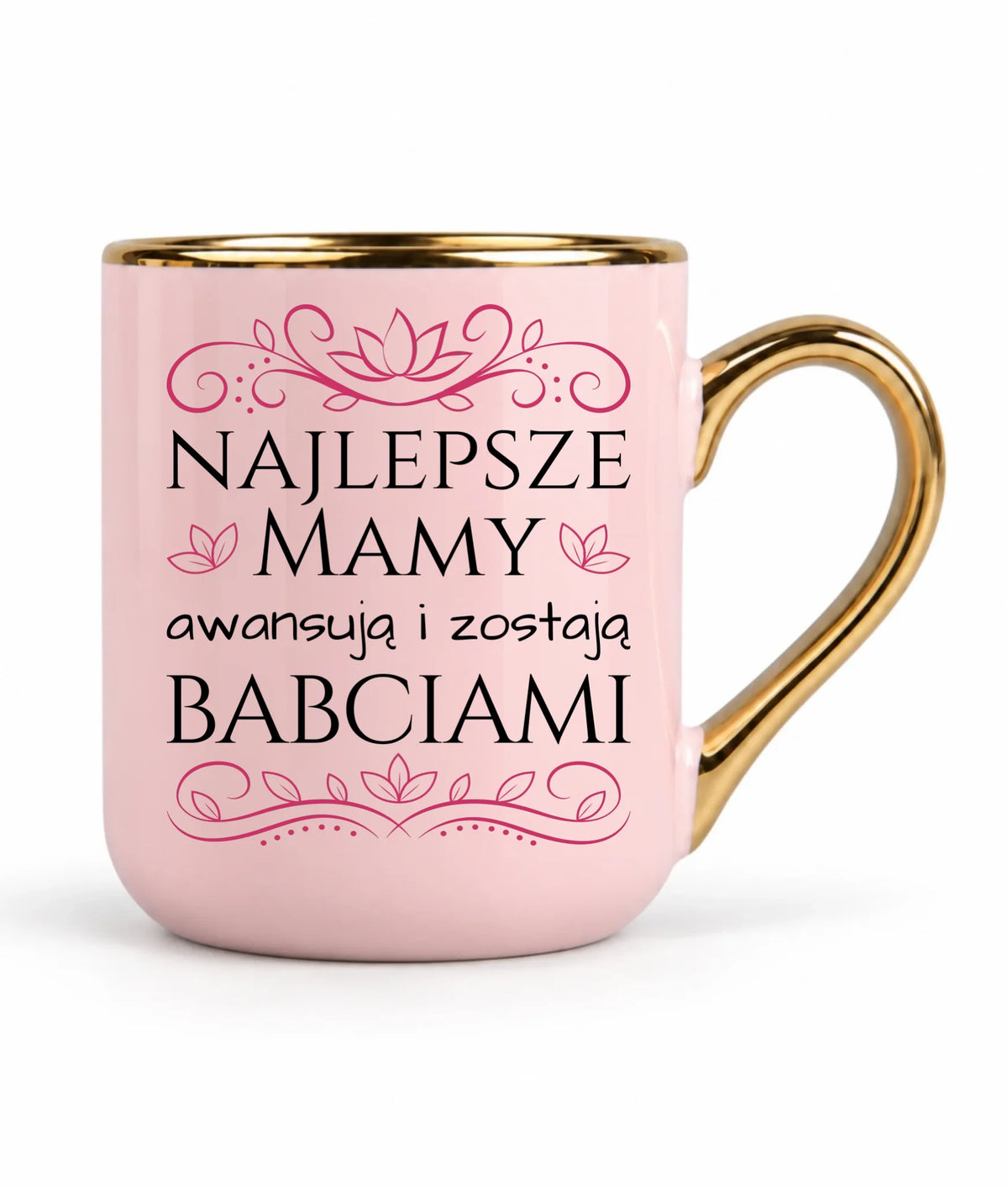 Kubek elegant dla mamy - przyszłej babci - Najlepsze mamy awansują i zostają babciami DM26