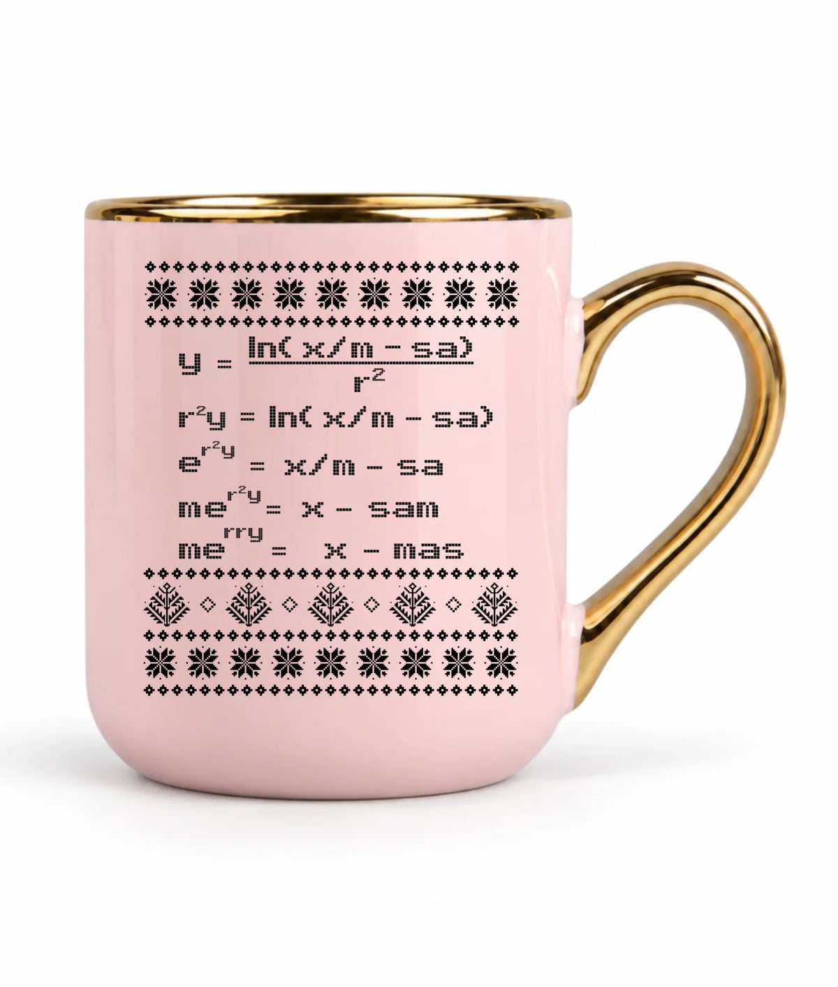 Kubek elegant świąteczny - Zadanie matematyczne BN108