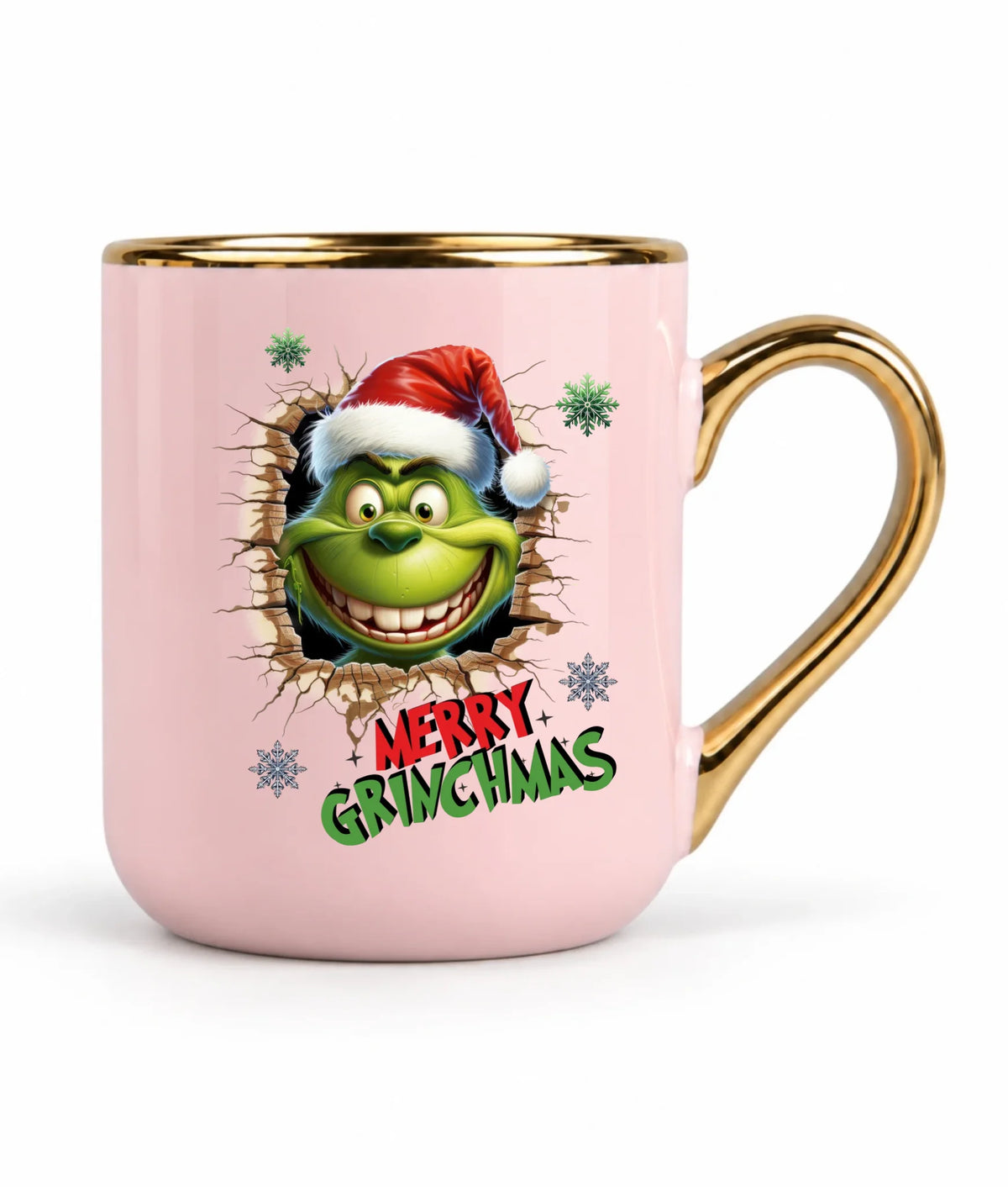 Kubek elegant świąteczny - Grinch - Merry Grinchmas BN113