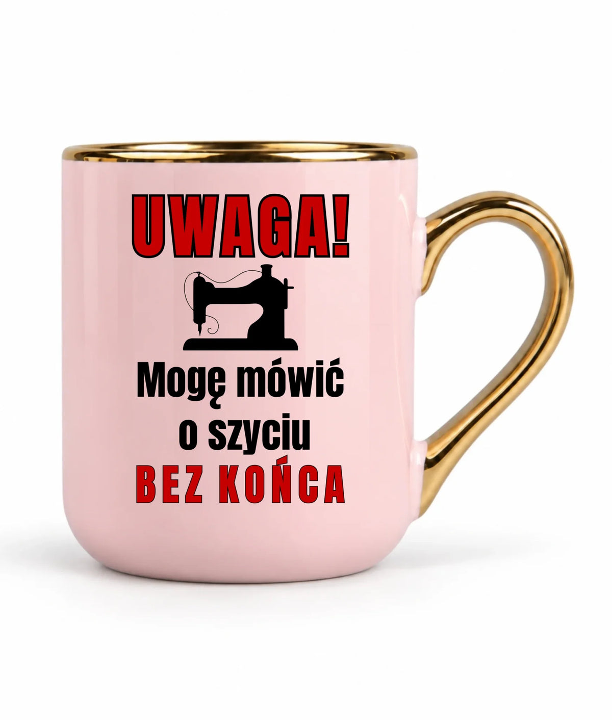 Kubek elegant szyciowy dla krawcowej - Mówić o szyciu bez końca HS19