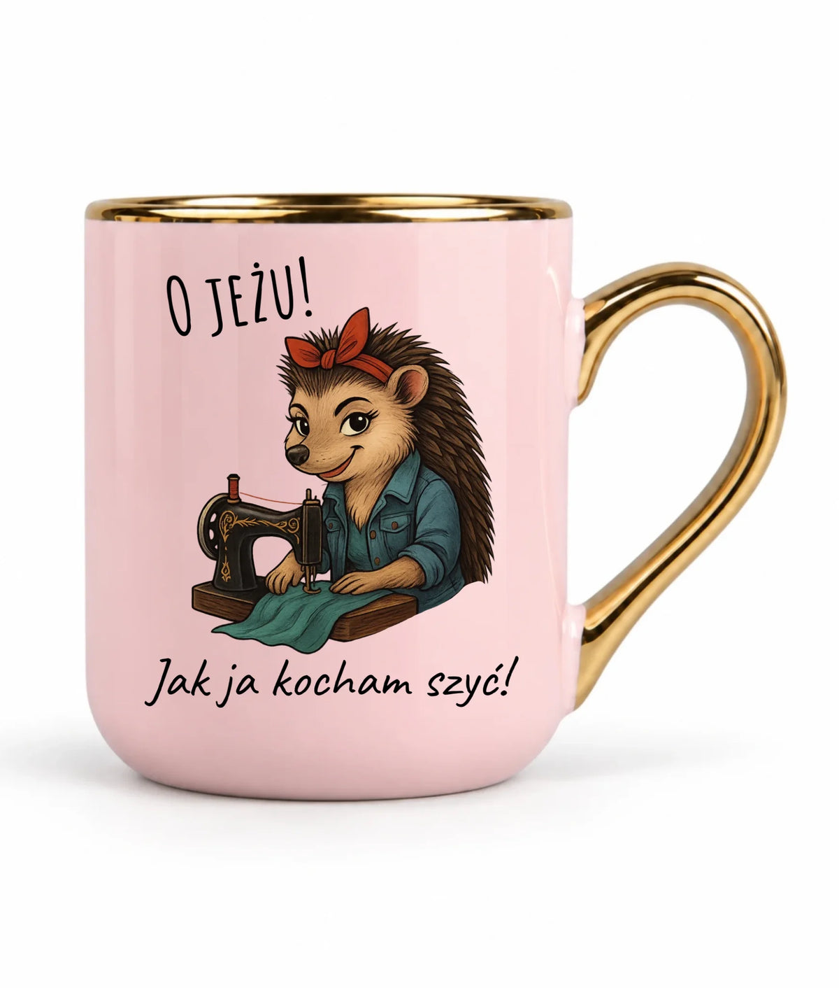 Kubek elegant szyciowy dla krawcowej - O JEŻU! Jak ja kocham szyć! HS09