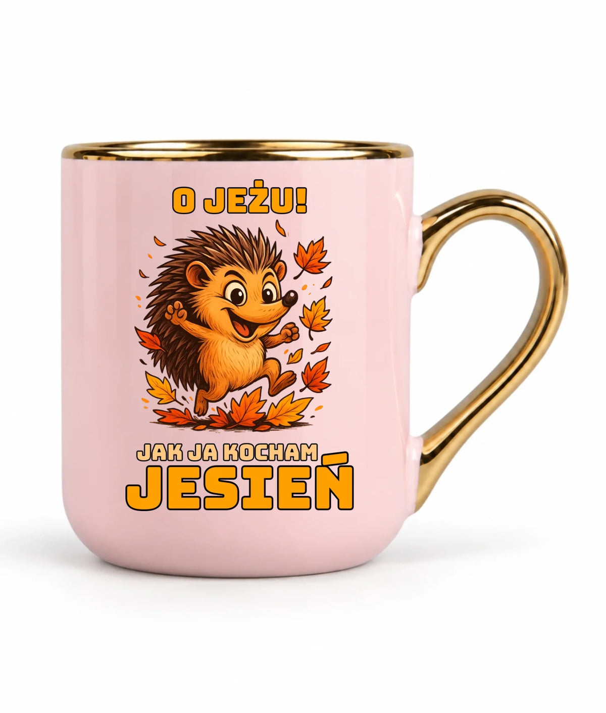 Kubek elegant jesienny - O JEŻU! Jak ja kocham jesień JS31