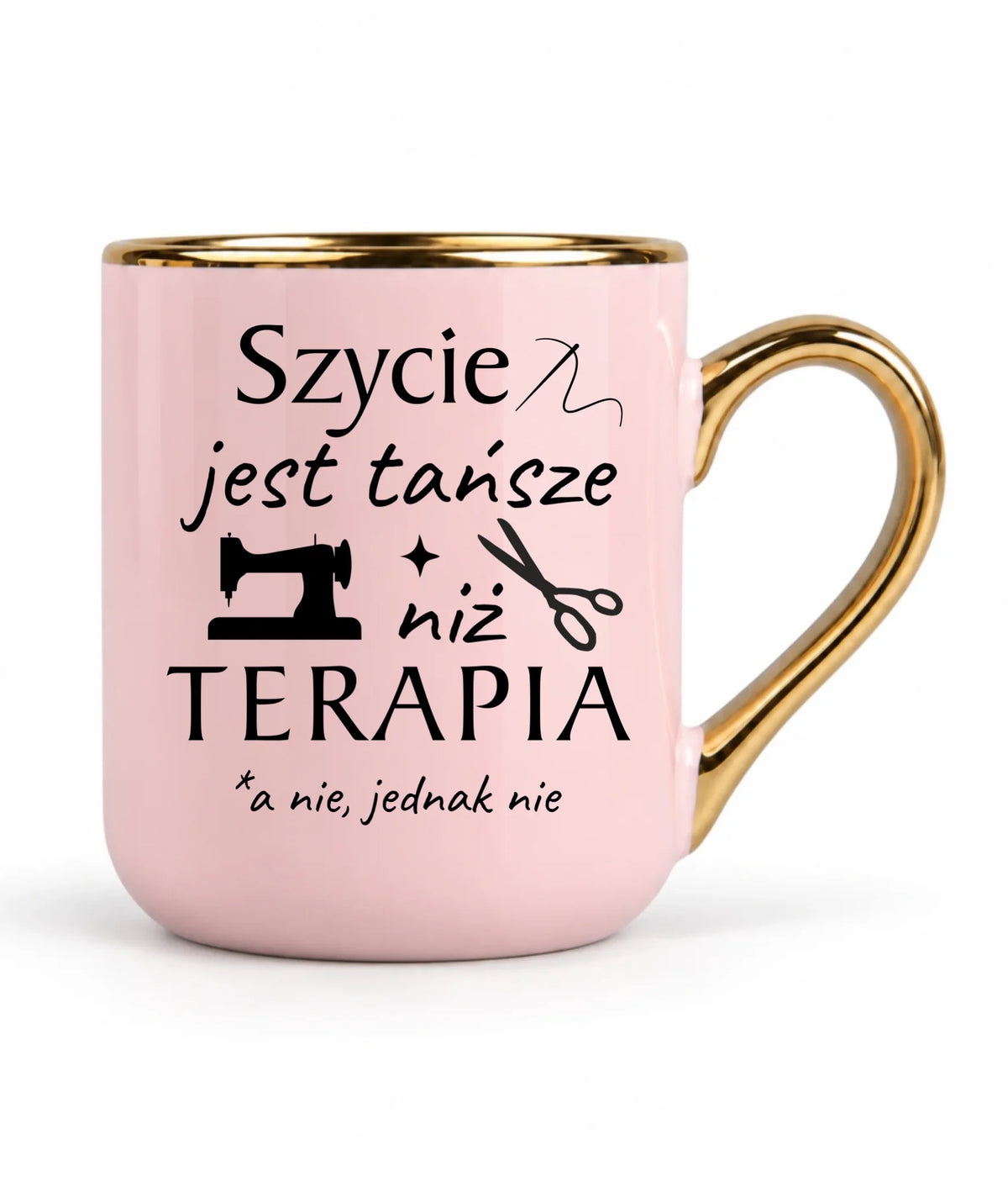 Kubek elegant szyciowy dla krawcowej - Szycie tańsze niż terapia HS04