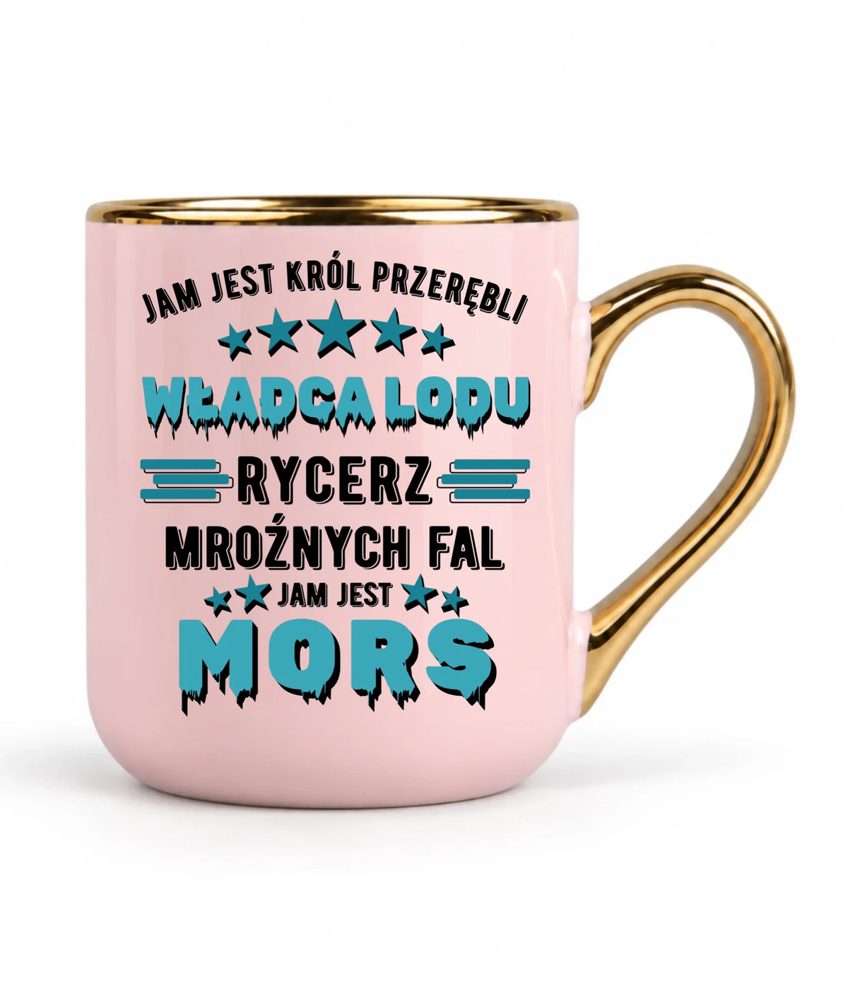 Kubek elegant - prezent dla morsa - Jam jest Król przerębli Jam jest mors HM13