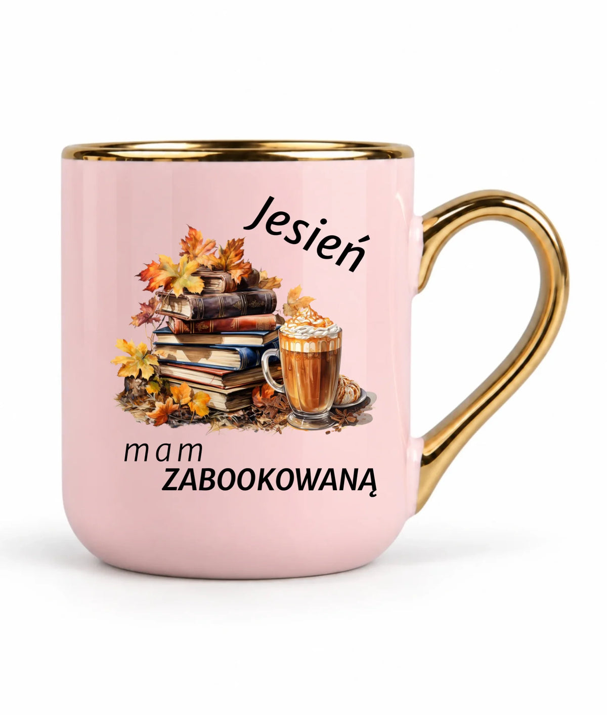 Kubek elegant jesienny - Jesień mam zabookowaną JS28