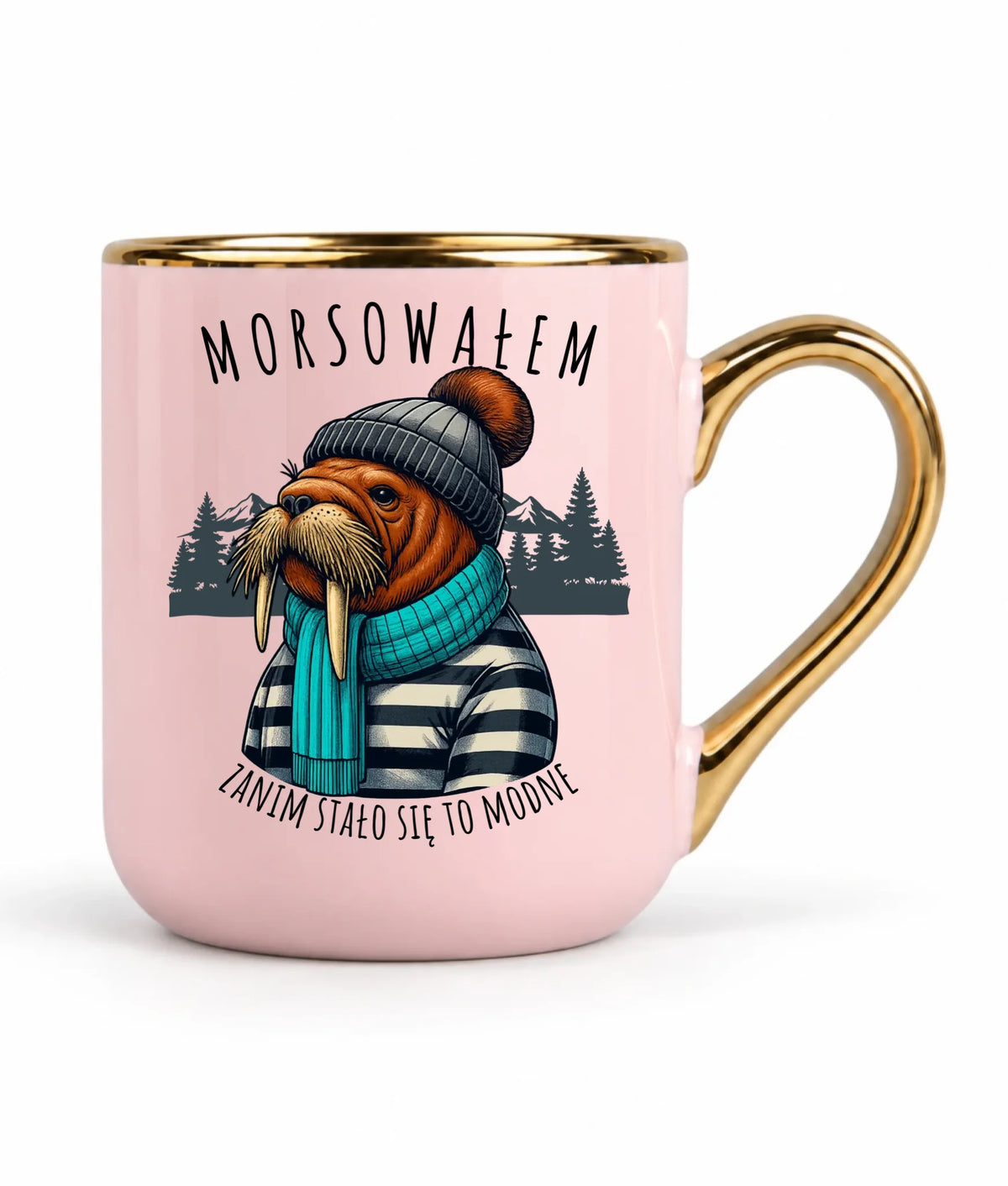 Kubek elegant - prezent dla morsa - Morsowałem zanim stało się to modne - Mors HM08