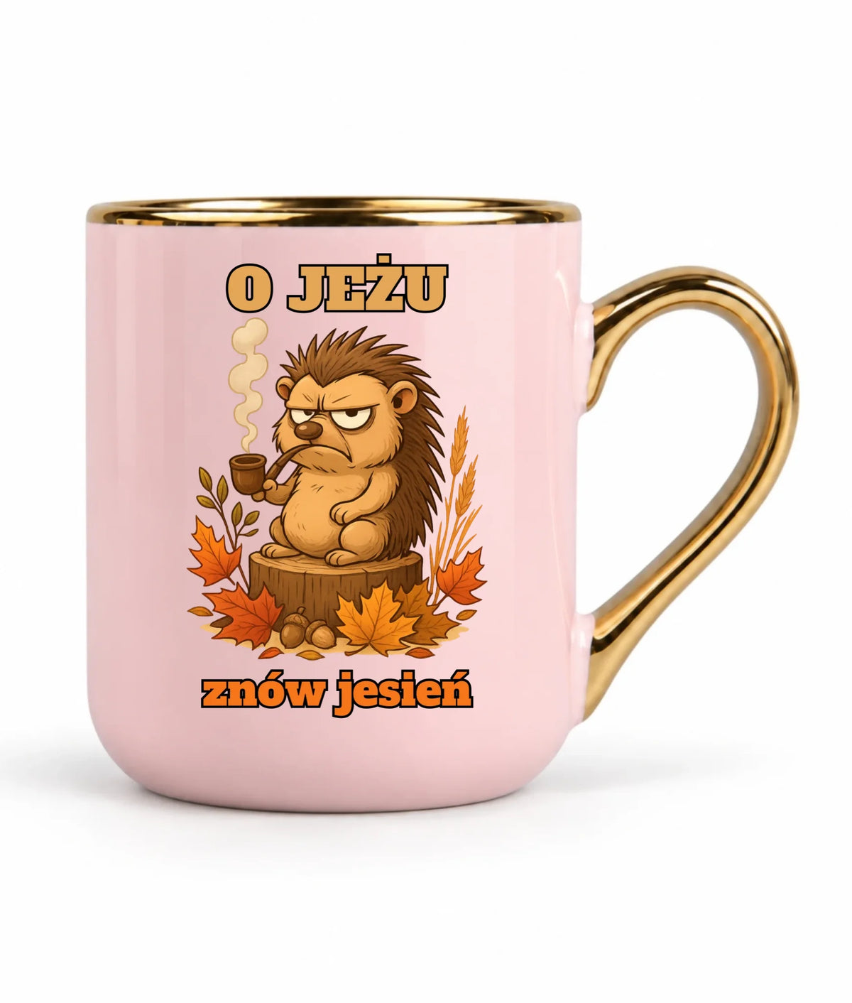 Kubek elegant jesienny - O jeżu znów jesień JS20